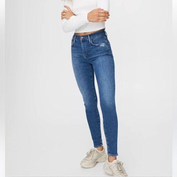 Agolde Sophie Ankle Jean in Tame Wash - Picture 1 of 9
